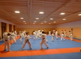 Tělocvična soustředění karate